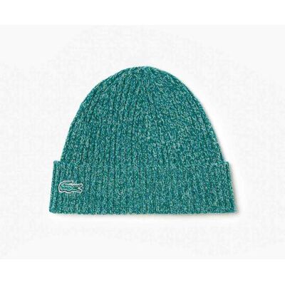 Lacoste unisex μάλλινος σκούφος ribbed με κεντημένο λογότυπο - RB4737-00 Πράσινο ONE SIZE Lacoste unisex μάλλινος σκούφος ribbed με κεντημένο λογότυπο - RB4737-00 Πράσινο ONE SIZE