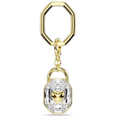 Swarovski γυναικείο μπρελόκ κοπή οβάλ, άσπρο, επιμετάλλωση σε χρυσαφί τόνο "Symbolica" - 5733765 Swarovski γυναικείο μπρελόκ κοπή οβάλ, άσπρο, επιμετάλλωση σε χρυσαφί τόνο "Symbolica" - 5733765