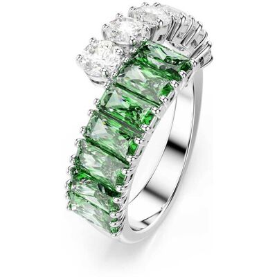 Swarovski γυναικείο δαχτυλίδι μίξη κοπών, πράσινο, επιμετάλλωση ροδίου "Matrix" (58) - 5722457 Swarovski γυναικείο δαχτυλίδι μίξη κοπών, πράσινο, επιμετάλλωση ροδίου "Matrix" (58) - 5722457