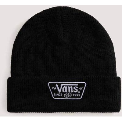 Vans unisex πλεκτός σκούφος με λογότυπο "Knu Patch" - VN000X6BBLK1 Μαύρο ONE SIZE Vans unisex πλεκτός σκούφος με λογότυπο "Knu Patch" - VN000X6BBLK1 Μαύρο ONE SIZE
