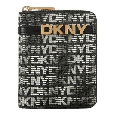 DKNY γυναικείο πορτοφόλι με all-over print "Avril" - R5215M25 Ασπρόμαυρο ONE SIZE DKNY γυναικείο πορτοφόλι με all-over print "Avril" - R5215M25 Ασπρόμαυρο ONE SIZE