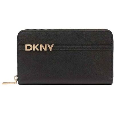 DKNY γυναικείο δερμάτινο πορτοφόλι "Avril" - R521KM28 Μαύρο ONE SIZE DKNY γυναικείο δερμάτινο πορτοφόλι "Avril" - R521KM28 Μαύρο ONE SIZE