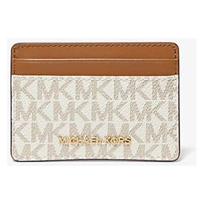 Michael Kors γυναικεία θήκη για κάρτες με μεταλλικό λογότυπο - 32F1GJ6D0B Εκρού ONE SIZE Michael Kors γυναικεία θήκη για κάρτες με μεταλλικό λογότυπο - 32F1GJ6D0B Εκρού ONE SIZE
