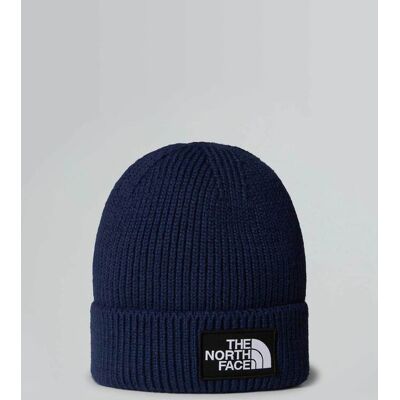 The North Face unisex σκούφος μονόχρωμος με logo patch "TNF Logo Box" - NF0A8CHE8K21 Μπλε ONE SIZE The North Face unisex σκούφος μονόχρωμος με logo patch "TNF Logo Box" - NF0A8CHE8K21 Μπλε ONE SIZE