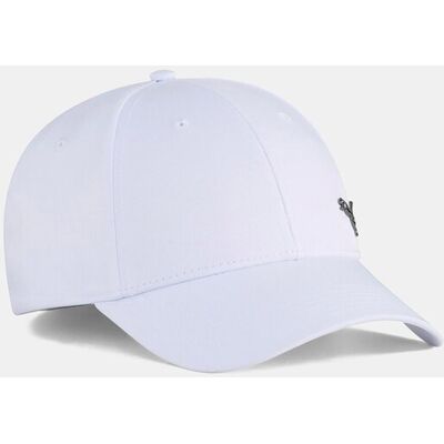 Puma unisex καπέλο jockey με μεταλλικό λογότυπο "Essential Metal Cat" - 025994 Λευκό ONE SIZE Puma unisex καπέλο jockey με μεταλλικό λογότυπο "Essential Metal Cat" - 025994 Λευκό ONE SIZE