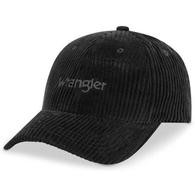 Wrangler® unisex καπέλο jockey κοτλέ με λογότυπο - 112372374 Μαύρο ONE SIZE Wrangler® unisex καπέλο jockey κοτλέ με λογότυπο - 112372374 Μαύρο ONE SIZE