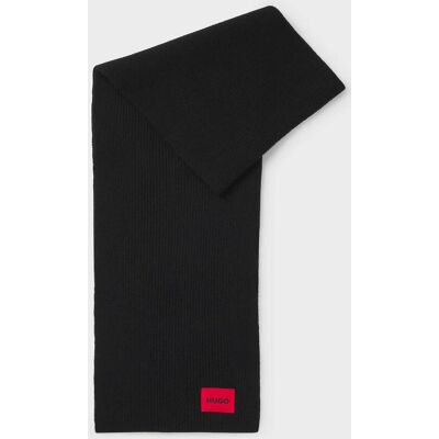 Hugo γυναικείο κασκόλ μονόχρωμο "Saffa" - 50502605 Μαύρο ONE SIZE Hugo γυναικείο κασκόλ μονόχρωμο "Saffa" - 50502605 Μαύρο ONE SIZE