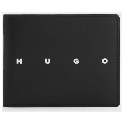 Hugo ανδρικό δερμάτινο πορτοφόλι "Rehx" - 50568430 Μαύρο ONE SIZE Hugo ανδρικό δερμάτινο πορτοφόλι "Rehx" - 50568430 Μαύρο ONE SIZE