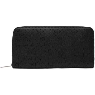 Calvin Klein Jeans γυναικείο δερμάτινο πορτοφόλι με all-over monogram - LV04F1151G Μαύρο ONE SIZE Calvin Klein Jeans γυναικείο δερμάτινο πορτοφόλι με all-over monogram - LV04F1151G Μαύρο ONE SIZE