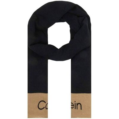 Calvin Klein Jeans γυναικείο φουλάρι με λογότυπο - LV04F9021G Μαύρο ONE SIZE Calvin Klein Jeans γυναικείο φουλάρι με λογότυπο - LV04F9021G Μαύρο ONE SIZE