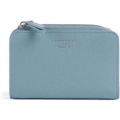 Giorgio Armani Emporio Armani γυναικείο δερμάτινο πορτοφόλι με λογότυπο - EW000369AF19568 Μπλε Ανοιχτό ONE SIZE Giorgio Armani Emporio Armani γυναικείο δερμάτινο πορτοφόλι με λογότυπο - EW000369AF19568 Μπλε Ανοιχτό ONE SIZE