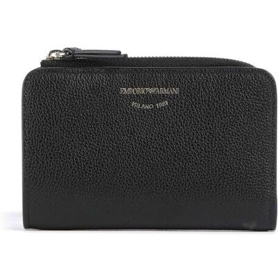 Giorgio Armani Emporio Armani γυναικείο δερμάτινο πορτοφόλι με λογότυπο - EW000369AF19568 Μαύρο ONE SIZE Giorgio Armani Emporio Armani γυναικείο δερμάτινο πορτοφόλι με λογότυπο - EW000369AF19568 Μαύρο ONE SIZE