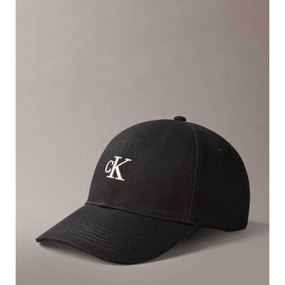 Calvin Klein ανδρικό καπέλο jockey με monogram - LV04G5002G Ασπρόμαυρο ONE SIZE Calvin Klein ανδρικό καπέλο jockey με monogram - LV04G5002G Ασπρόμαυρο ONE SIZE
