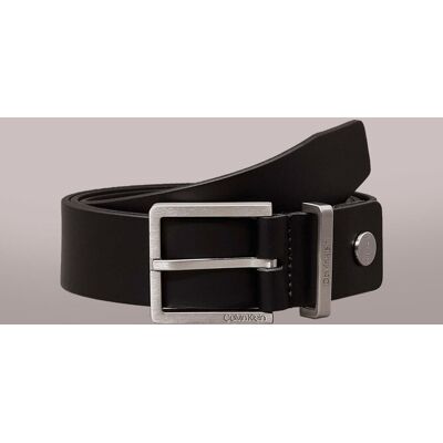 Calvin Klein ανδρική δερμάτινη ζώνη με μεταλλική αγκράφα και λογότυπο - K50K504301 Μαύρο 100 Calvin Klein ανδρική δερμάτινη ζώνη με μεταλλική αγκράφα και λογότυπο - K50K504301 Μαύρο 100