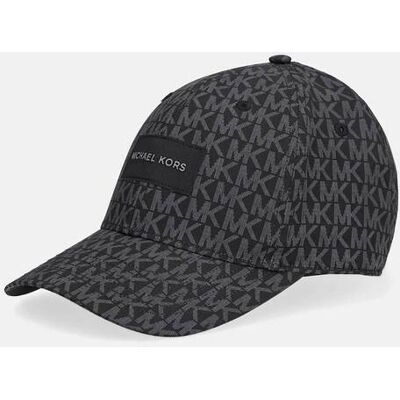 Michael Kors ανδρικό καπέλο με all-over MK print - CF500532QQ Μαύρο ONE SIZE Michael Kors ανδρικό καπέλο με all-over MK print - CF500532QQ Μαύρο ONE SIZE