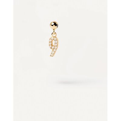 PDPAOLA γυναικείο charm "Number 9" - CH01-001-U PDPAOLA γυναικείο charm "Number 9" - CH01-001-U