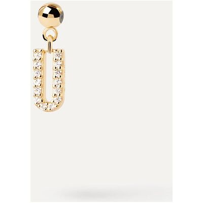 PDPAOLA γυναικείο charm "Letter U" - CH01-070-U PDPAOLA γυναικείο charm "Letter U" - CH01-070-U