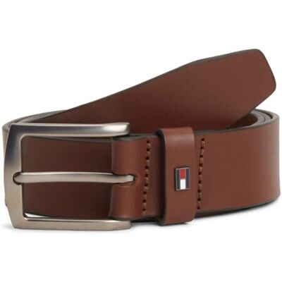 Tommy Hilfiger ανδρική δερμάτινη ζώνη με λογότυπο - AM0AM13536 Καφέ 115 Tommy Hilfiger ανδρική δερμάτινη ζώνη με λογότυπο - AM0AM13536 Καφέ 115