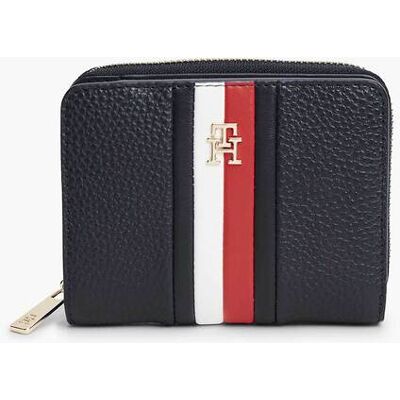 Tommy Hilfiger γυναικείο πορτοφόλι με μεταλλικό monogram - AW0AW19162 Μπλε Σκούρο ONE SIZE Tommy Hilfiger γυναικείο πορτοφόλι με μεταλλικό monogram - AW0AW19162 Μπλε Σκούρο ONE SIZE