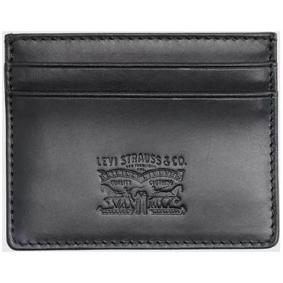 Levi's® ανδρική δερμάτινη θήκη για κάρτες - 005H10001 Μαύρο ONE SIZE Levi's® ανδρική δερμάτινη θήκη για κάρτες - 005H10001 Μαύρο ONE SIZE