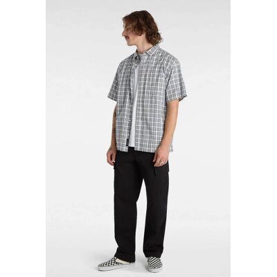 Vans ανδρικό παντελόνι cargo με logo patch Loose Fit "Service" - VN0008N6BLK1 Μαύρο 32 Vans ανδρικό παντελόνι cargo με logo patch Loose Fit "Service" - VN0008N6BLK1 Μαύρο 32