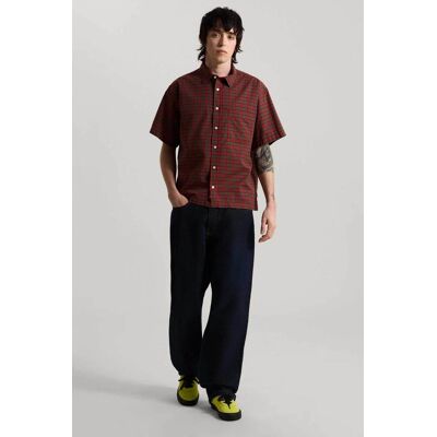 Vans ανδρικό τζιν παντελόνι πεντάτσεπο Loose Fit "Loose Check-5" - VN000PH6DRR1 Denim Blue Σκούρο 31 Vans ανδρικό τζιν παντελόνι πεντάτσεπο Loose Fit "Loose Check-5" - VN000PH6DRR1 Denim Blue Σκούρο 31