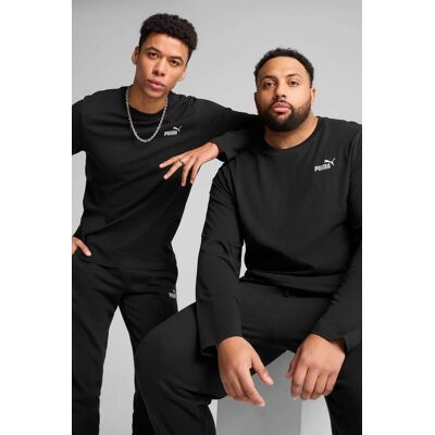 Puma ανδρική μακρυμάνικη μπλούζα με λογότυπο Regular Fit "Essential" - 682546 Μαύρο L Puma ανδρική μακρυμάνικη μπλούζα με λογότυπο Regular Fit "Essential" - 682546 Μαύρο L