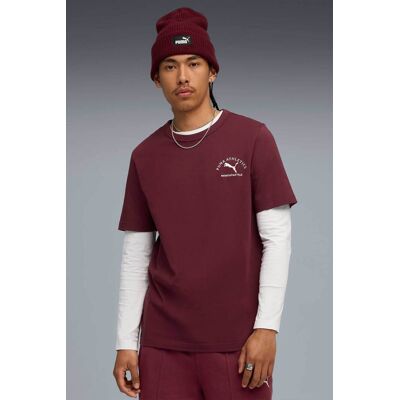 Puma ανδρικό T-shirt με λογότυπο Regular Fit "Class Graphic" - 688219 Μπορντό XL Puma ανδρικό T-shirt με λογότυπο Regular Fit "Class Graphic" - 688219 Μπορντό XL