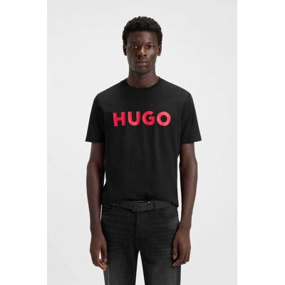 Hugo Boss ανδρικό T-shirt με logo print Regular Fit "Dulivio" - 50467556 Μαύρο - Κόκκινο XL Hugo Boss ανδρικό T-shirt με logo print Regular Fit "Dulivio" - 50467556 Μαύρο - Κόκκινο XL