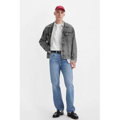 Levi's® ανδρικό τζιν παντελόνι πεντάτσεπο Regular Straight Fit "501® Original" - 005013504 Denim Blue 38W 34L Levi's® ανδρικό τζιν παντελόνι πεντάτσεπο Regular Straight Fit "501® Original" - 005013504 Denim Blue 38W 34L