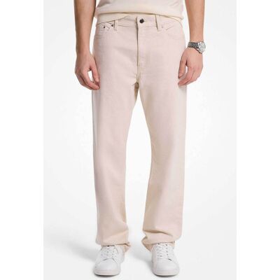 Michael Kors ανδρικό τζιν παντελόνι πεντάτσεπο Straight Fit "Finn" - CS5900KBK8 Εκρού 33W 32L Michael Kors ανδρικό τζιν παντελόνι πεντάτσεπο Straight Fit "Finn" - CS5900KBK8 Εκρού 33W 32L
