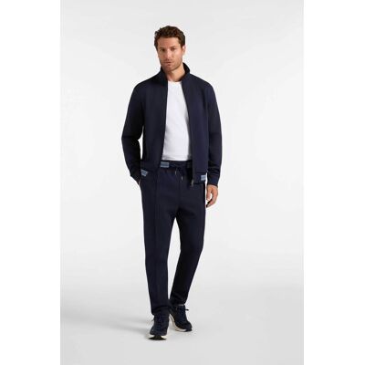 Harmont & Blaine ανδρικό παντελόνι φόρμας πικέ με contrast μέση Regular Fit - FRR247021942 Μπλε Σκούρο XXL Harmont & Blaine ανδρικό παντελόνι φόρμας πικέ με contrast μέση Regular Fit - FRR247021942 Μπλε Σκούρο XXL