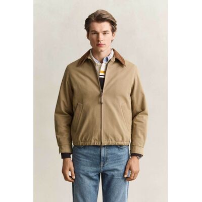 Gant ανδρικό αδιάβροχο jacket με κοτλέ γιακά Regular Fit - 7006687 Καφέ Ανοιχτό XXL Gant ανδρικό αδιάβροχο jacket με κοτλέ γιακά Regular Fit - 7006687 Καφέ Ανοιχτό XXL