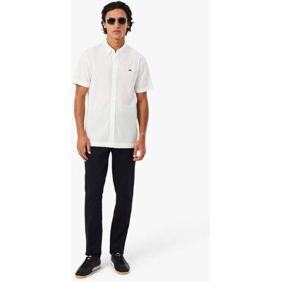 Lacoste ανδρικό παντελόνι chino stretch twill Slim Fit (34L) - HH1965 Μαύρο 38 Lacoste ανδρικό παντελόνι chino stretch twill Slim Fit (34L) - HH1965 Μαύρο 38