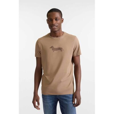 Harmont & Blaine ανδρικό T-shirt με 3D logo print Regular Fit - IRP403021055S Μπεζ XXL Harmont & Blaine ανδρικό T-shirt με 3D logo print Regular Fit - IRP403021055S Μπεζ XXL