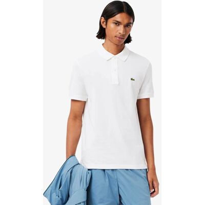 Lacoste ανδρική μπλούζα πόλο πικέ κοντομάνικη με κεντημένο λογότυπο Slim Fit - PH4012 Λευκό XXL Lacoste ανδρική μπλούζα πόλο πικέ κοντομάνικη με κεντημένο λογότυπο Slim Fit - PH4012 Λευκό XXL