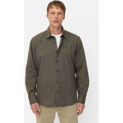Camel Active ανδρικό πουκάμισο oxford με κεντημένο monogram Regular Fit - C262-409112-8S12 Χακί XXL Camel Active ανδρικό πουκάμισο oxford με κεντημένο monogram Regular Fit - C262-409112-8S12 Χακί XXL