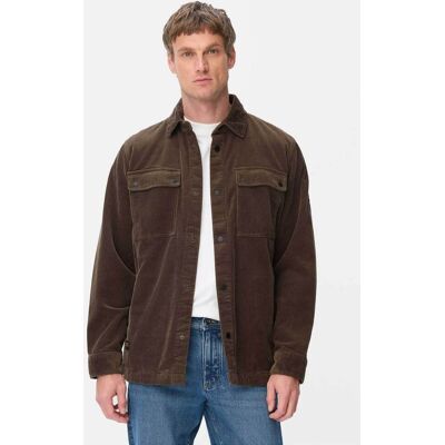 Camel Active ανδρικό κοτλέ overshirt με τσέπες και monogram Relaxed Fit - C262-409387-8S87 Χακί M Camel Active ανδρικό κοτλέ overshirt με τσέπες και monogram Relaxed Fit - C262-409387-8S87 Χακί M