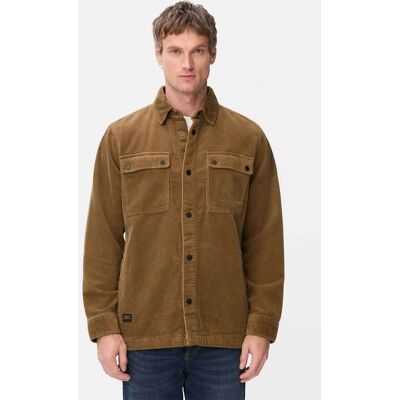Camel Active ανδρικό κοτλέ overshirt με τσέπες και monogram Relaxed Fit - C262-409387-8S87 Καφέ XXL Camel Active ανδρικό κοτλέ overshirt με τσέπες και monogram Relaxed Fit - C262-409387-8S87 Καφέ XXL