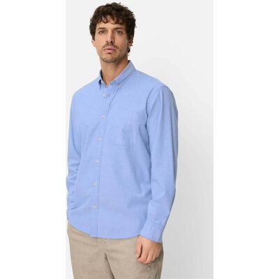 Camel Active ανδρικό πουκάμισο button down με τσέπη με monogram Regular Fit - C262NOS-409105-9S05 Μπλε Ανοιχτό XXL Camel Active ανδρικό πουκάμισο button down με τσέπη με monogram Regular Fit - C262NOS-409105-9S05 Μπλε Ανοιχτό XXL