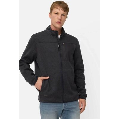 Camel Active ανδρική ζακέτα fleece με ψηλό λαιμό και monogram στο μανίκι Regular Fit - C262-409401-8K53 Μπλε Σκούρο L Camel Active ανδρική ζακέτα fleece με ψηλό λαιμό και monogram στο μανίκι Regular Fit - C262-409401-8K53 Μπλε Σκούρο L
