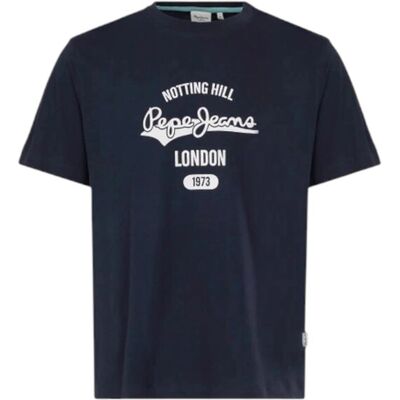 Pepe Jeans ανδρικό T-shirt με graphic logo print Regular Fit "Jimmy" - PM5010405 Μπλε Σκούρο XXL Pepe Jeans ανδρικό T-shirt με graphic logo print Regular Fit "Jimmy" - PM5010405 Μπλε Σκούρο XXL