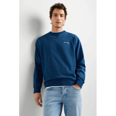 Pepe Jeans ανδρική μπλούζα φούτερ με λογότυπο Casual Fit "John" - PM5800176 Μπλε M Pepe Jeans ανδρική μπλούζα φούτερ με λογότυπο Casual Fit "John" - PM5800176 Μπλε M
