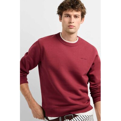 Pepe Jeans ανδρική μπλούζα φούτερ με λογότυπο Regular Fit "Jefferson" - PM5800250 Μπορντό L Pepe Jeans ανδρική μπλούζα φούτερ με λογότυπο Regular Fit "Jefferson" - PM5800250 Μπορντό L