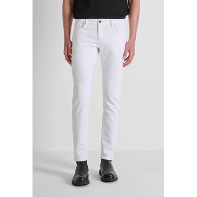 Antony Morato ανδρικό τζιν παντελόνι πεντάτσεπο Tapered Fit "Ozzy" - DT24180150W2055 Υπόλευκο 36 Antony Morato ανδρικό τζιν παντελόνι πεντάτσεπο Tapered Fit "Ozzy" - DT24180150W2055 Υπόλευκο 36
