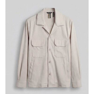 Antony Morato ανδρικό overshirt με πολλαπλές τσέπες Regular Straight Fit - SL00785150229 Μπεζ 52 Antony Morato ανδρικό overshirt με πολλαπλές τσέπες Regular Straight Fit - SL00785150229 Μπεζ 52