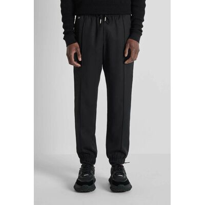 Antony Morato ανδρικό casual παντελόνι με ελαστική μέση Regular Fit "Nate" - TR00777800205 Μαύρο 48 Antony Morato ανδρικό casual παντελόνι με ελαστική μέση Regular Fit "Nate" - TR00777800205 Μαύρο 48
