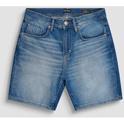 Antony Morato ανδρική denim βερμούδα πεντάτσεπη Regular Fit - DS08470135W2264 Denim Blue 36 Antony Morato ανδρική denim βερμούδα πεντάτσεπη Regular Fit - DS08470135W2264 Denim Blue 36