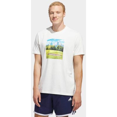 Adidas ανδρικό T-shirt Loose Fit "Escape Alpine" - KC9260 Λευκό XL Adidas ανδρικό T-shirt Loose Fit "Escape Alpine" - KC9260 Λευκό XL