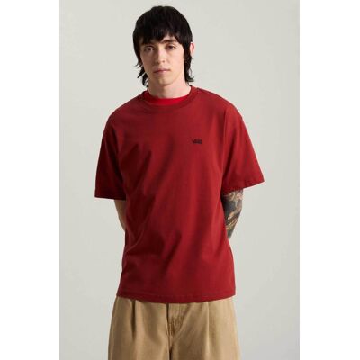 Vans ανδρικό T-shirt Loose Fit "Left Chest II" - VN0010FFH891 Μπορντό S Vans ανδρικό T-shirt Loose Fit "Left Chest II" - VN0010FFH891 Μπορντό S